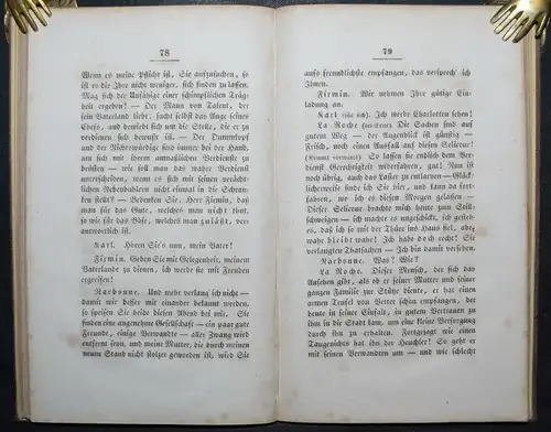 PICARD - DER PARASIT ODER DIE KUNST, SEIN GLÜCK ZU MACHEN COTTA - 1837