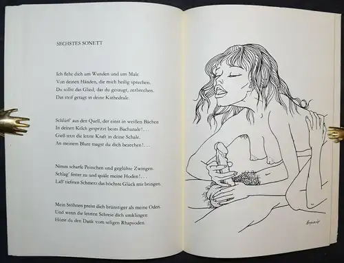 SCHLEGEL - EROTISCHE SONETTE 1969 - EROTIK - EROTIKA - KÖLN