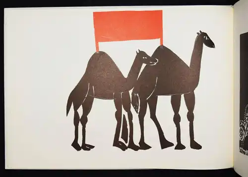 Grieshaber, Nun sprechen die Kamele - 1971 SIGNIERT