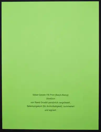 Groebli, Rail magic SIGNIERT NUMMERIERT 1/50 + ORIGINAL-PHOTOGRAPHIE