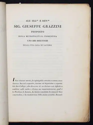 Florenz – Nelli, La Metropolitana Fiorentina Illustrata 1820 ITALIEN KIRCHENBAU