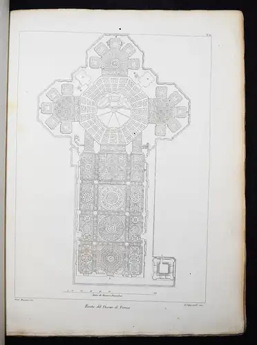 Florenz – Nelli, La Metropolitana Fiorentina Illustrata 1820 ITALIEN KIRCHENBAU