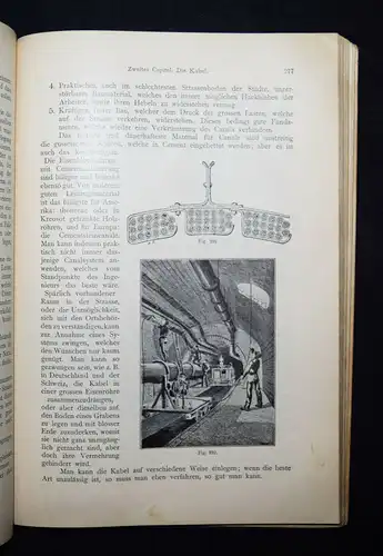 TELEKOMMUNIKATION - Wietlisbach - Handbuch der TELEPHONIE - Erstausgabe 1899