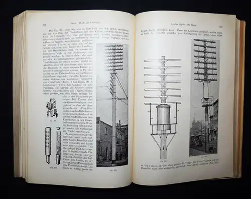 TELEKOMMUNIKATION - Wietlisbach - Handbuch der TELEPHONIE - Erstausgabe 1899