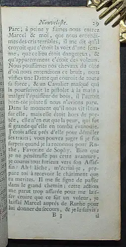 Le galant nouveliste - Gillot de Saintonge - Zweite Ausgabe 1712 - Barock