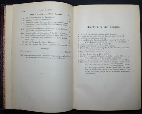 Hammer, Lehrbuch der ebenen und sphärischen Trigonometrie - 1897 MATHEMATIK