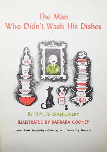 The man who didn’t wash his dishes - Phyllis Krasilovsky - Erstausgabe 1950