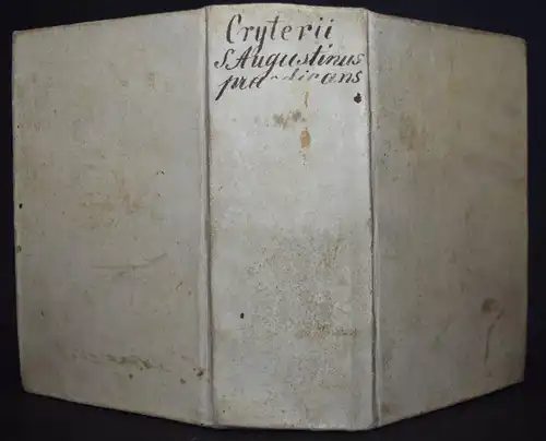 Cryterius -  Sanctus Augustinus praedicans sive conciones praeter - 1713