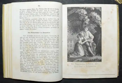 ALMANACH – SPINDLER, VERGISSMEINNICHT...TASCHENBUCH DER LIEBE - 1846 - KALENDER