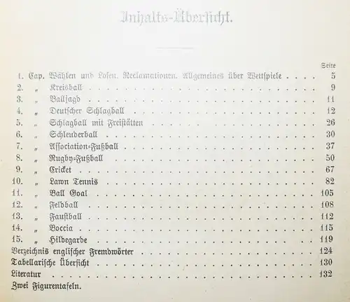 Lechner, Vierzehn Rasenspiele - 1896 - Sport-Pädagogik