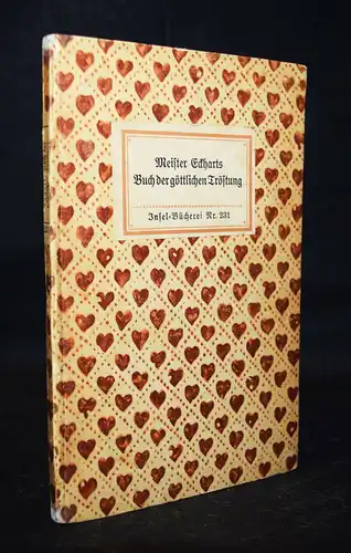 Insel-Bücherei Nr. 231 – Meister Eckhart, Buch der göttlichen Tröstung - 1918