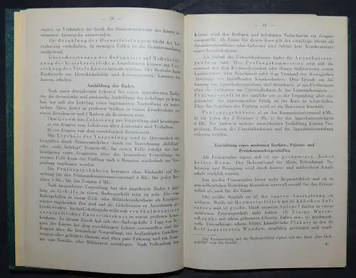 Schmitt, Berufskunde für Friseure und Perücken-macher - Haare - 1926