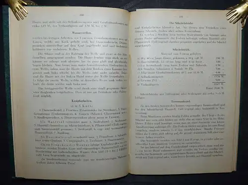 Schmitt, Berufskunde für Friseure und Perücken-macher - Haare - 1926