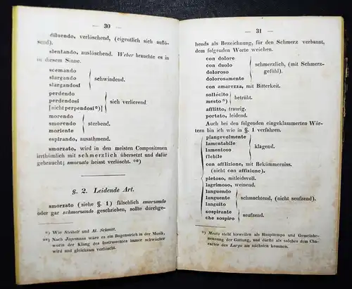 MUSIK-LEXIKON 1839 Gollmick, Kritische Terminologie für Musiker und Musikfreunde