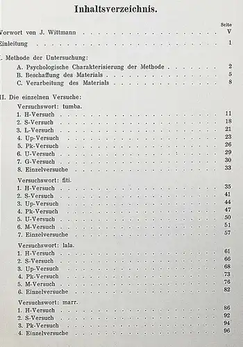H. Müller,...Analyse des Verhältnisses von Laut und Sinn 1935 SPRACHPSYCHOLOGIE