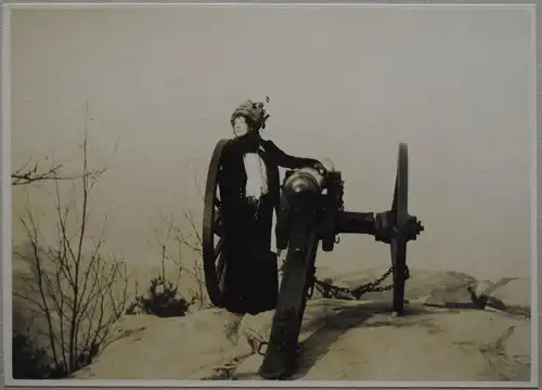 SCHÖNE AUFNAHME VON SARAH BERNHARDT - ORIG.-PHOTOGRAPHIE UM 1920 - FILM -THEATER