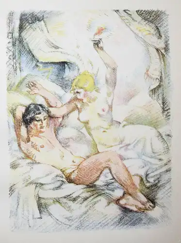 Bethge - Die Indische Harfe - 1913 - Original-Lithographien von Hermann Birkholz