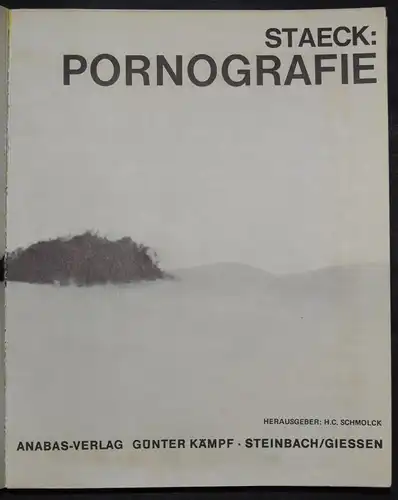 Klaus Staeck - Pornografie - Pornographie Exressionismus Anti-Vietnam-War