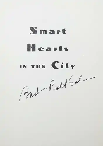 Solomon, Smart hearts in the city - Erste Ausgabe - SIGNIERT