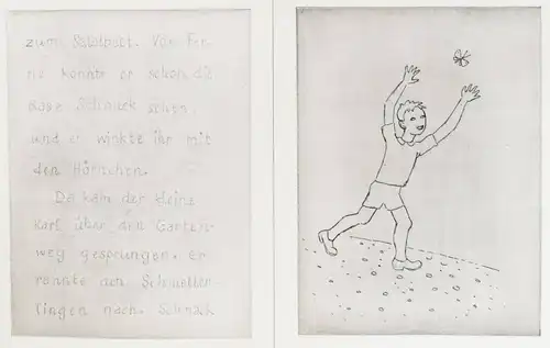 Horlacher, Familie Schneck - Original-Radierungen Schnecken