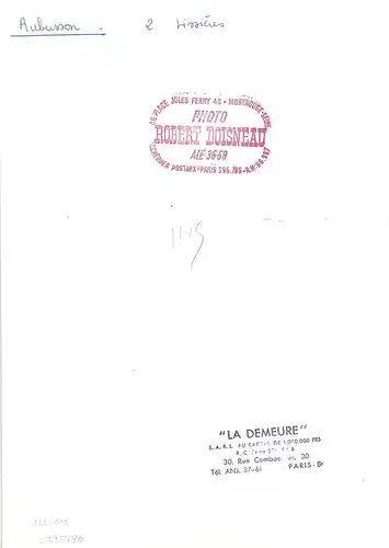 Robert Doisneau - 3 Original-Photographien zum Thema Weberei - 1945 - Textil