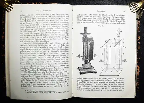 Mayrhofer, Instrumente und Apparate zur Nahrungsmittel...EINZIGE AUSGABE 1894
