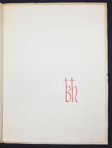 George - Drei Gedichte - Handschrift von Otto Laubschat 1925 Kalligraphie Lyrik