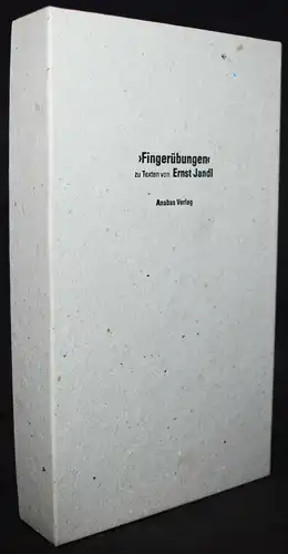 Jandl – Becker, „Fingerübungen“ zu Texten von Ernst Jandl 1/1000 EXEMPLAREN