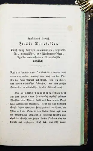 Schreger, Balneotechnik oder Anleitung, Kunstbaeder 1803 BALNEOLOGIE BÄDERKUNDE