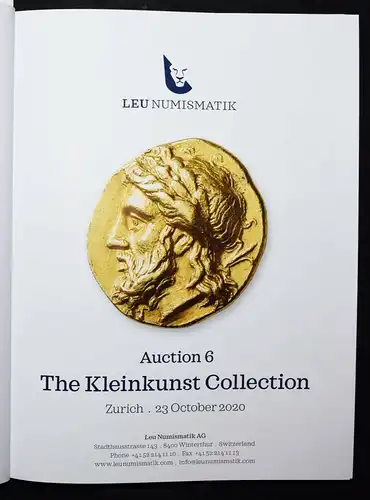 Leu Numismatik AG - Auction 6 - 23 October 2020 - Münzen