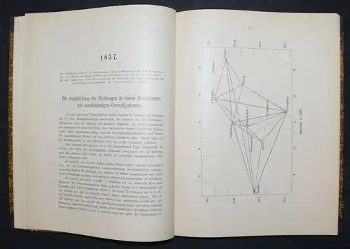 Baur, Mathematische und geodätische Abhandlungen - Geodäsie 1890 - Mathematik