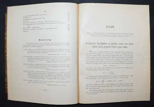 Baur, Mathematische und geodätische Abhandlungen - Geodäsie 1890 - Mathematik