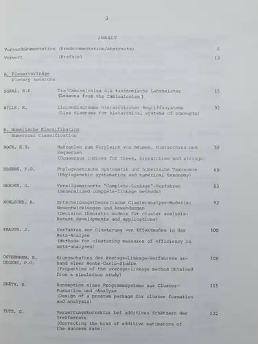 DATENANALYSE UND NUMERISCHE KLASSIFIKATION - HANS-HERMANN BOCK - 1984