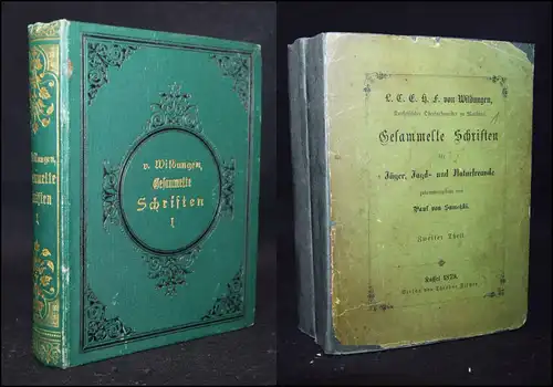 Wildungen, Gesammelte Schriften für Jäger - 1878 - ERSTE GESAMTAUSGABE - JAGD