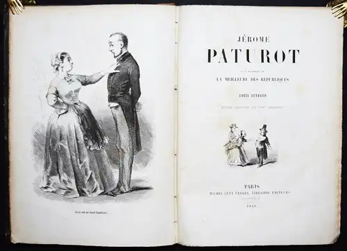 Reybaud, Jérôme Paturot à la recherche de la meilleure des républiques - 1849