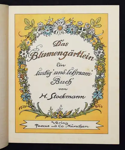 Stockmann. Blumengärtlein - 1926