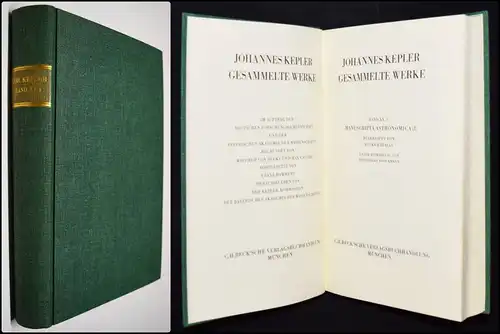 Kepler, Manuscripta astronomica (I) 1988 - ASTRONOMIE Bialas - Boockmann