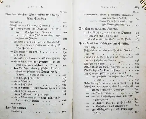 Ebersberg, Das Concept des Lebensklugen - 1828 ERSTE AUSGABE - BRIEFSTELLER