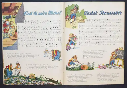 VIEILLES CHANSONS DE FRANCE - ERSTE AUSGABE - LYON, J. BARBE 1945