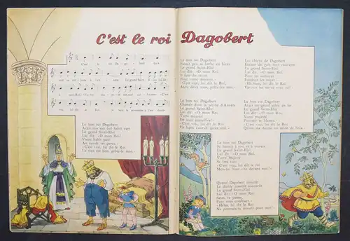 VIEILLES CHANSONS DE FRANCE - ERSTE AUSGABE - LYON, J. BARBE 1945