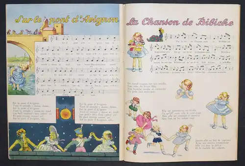 VIEILLES CHANSONS DE FRANCE - ERSTE AUSGABE - LYON, J. BARBE 1945