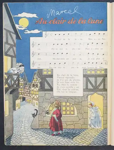 VIEILLES CHANSONS DE FRANCE - ERSTE AUSGABE - LYON, J. BARBE 1945