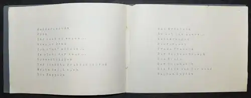 MARIA KRIBALA - EIGENE GEDICHTE - HANDSCHRIFT - 1947