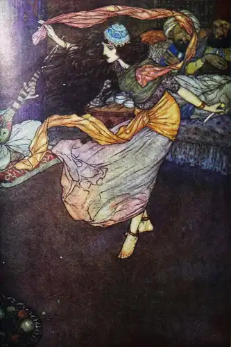 Tausend und eine Nacht - 1913 - mit 24 JUGENDSTIL-ILLUSTRATIONEN VON E. DULAC