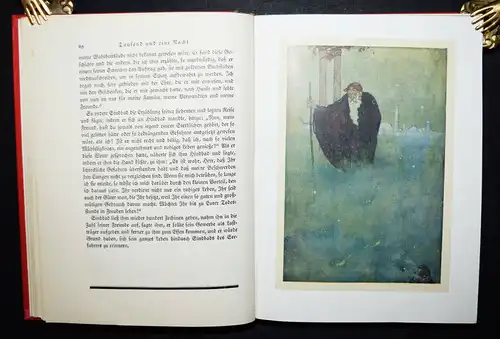 Tausend und eine Nacht - 1913 - mit 24 JUGENDSTIL-ILLUSTRATIONEN VON E. DULAC