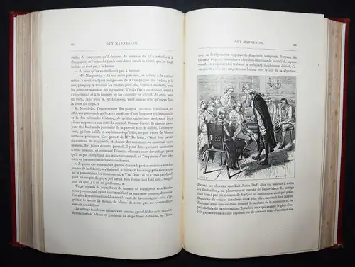 ASTROLOGY -  1882 - ASTROLOGIE - Scott, Guy mannering ou l’ astrologue