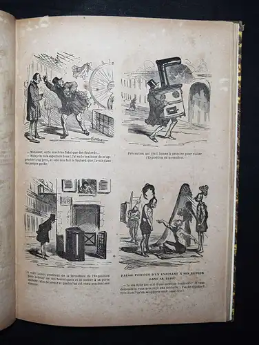 Cham. Fariboles album - 1900 - KARIKATUREN HUMOR CARICATURES