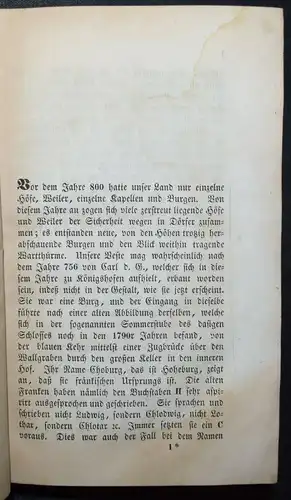 Coburg - Karche - Jahrbücher - 1853 - Bavarica - Bayern - Franken