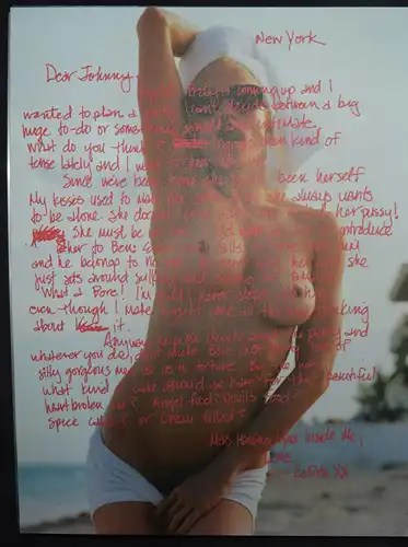 MADONNA SEX-BUCH + ORIGINAL-PHOTO, ROM 1993 Silbergelatine-Abzug, 30 x 40 cm
