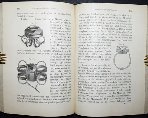 Schwartze, Telephon, Mikrophon und Radiophon 1883 ERSTE AUSGABE - TELEFON